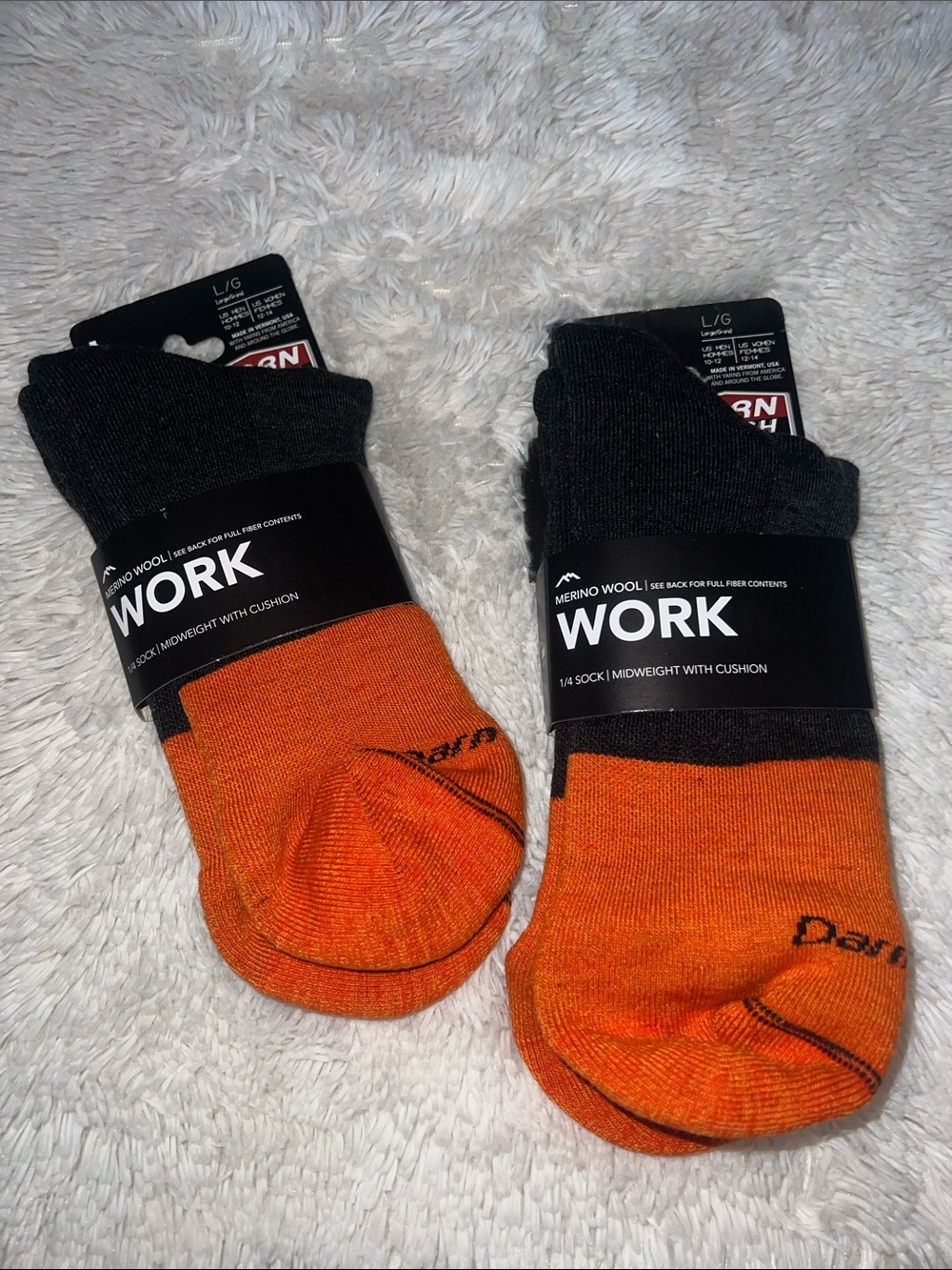 DARN TOUGH QUARTERS WORK SOCKS